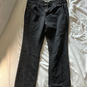 Black Levi jeans